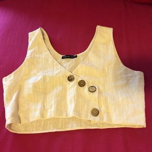Bottom front crop top